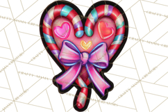 Neon Christmas Clipart Png, Kawaii Holiday Sticker Icons Product Image 2