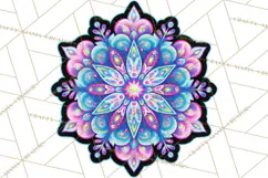 Neon Christmas Clipart Png, Kawaii Holiday Sticker Icons Product Image 5