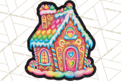 Neon Christmas Clipart Png, Kawaii Holiday Sticker Icons Product Image 2