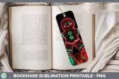 GorgeousNeon Christmas Bookmark design.