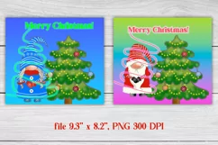 Christmas gnome tumbler sublimation design wrap 20 Oz, gnome tumbler design PNG, tumbler bundle
