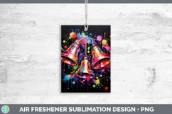 GorgeousNeon Christmas Air Freshener design.