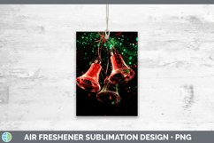 GorgeousNeon Christmas Air Freshener design.