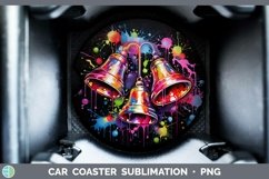 GorgeousNeon Christmas Car Coaster design.
