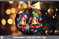 GorgeousNeon Christmas Ornament design.