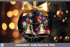 GorgeousNeon Christmas Ornament design.