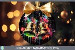 GorgeousNeon Christmas Ornament design.