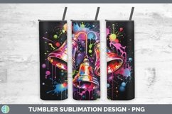GorgeousNeon Christmas Tumbler design.