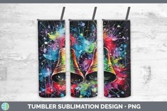 GorgeousNeon Christmas Tumbler design.
