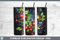 GorgeousNeon Christmas Tumbler design.