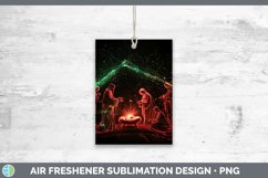 GorgeousNeon Christmas Air Freshener design.