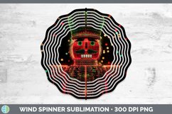 GorgeousNeon Christmas Wind Spinner design.