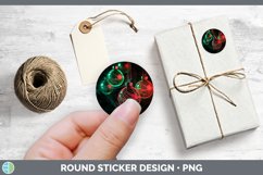 GorgeousNeon Christmas Stickers design.