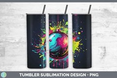 GorgeousNeon Christmas Tumbler design.