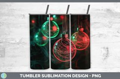 GorgeousNeon Christmas Tumbler design.