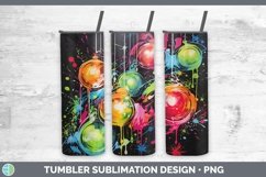 GorgeousNeon Christmas Tumbler design.