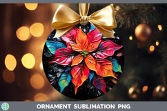 GorgeousNeon Christmas Ornament design.