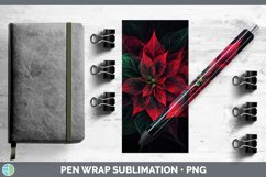 GorgeousNeon Christmas Pen Wrap design.