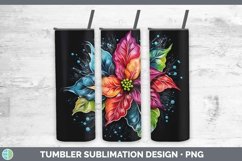 GorgeousNeon Christmas Tumbler design.