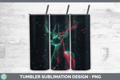 GorgeousNeon Christmas Tumbler design.
