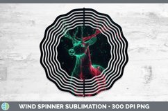 GorgeousNeon Christmas Wind Spinner design.