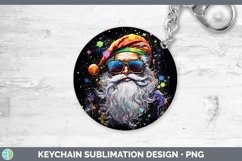 GorgeousNeon Christmas Keychain design.