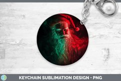 GorgeousNeon Christmas Keychain design.