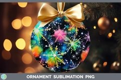 GorgeousNeon Christmas Ornament design.