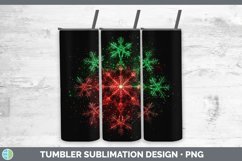 GorgeousNeon Christmas Tumbler design.