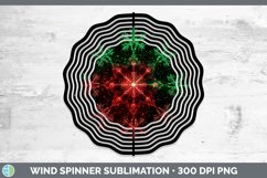 GorgeousNeon Christmas Wind Spinner design.
