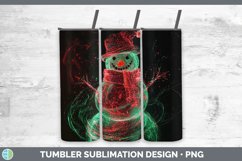 GorgeousNeon Christmas Tumbler design.