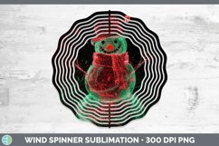 GorgeousNeon Christmas Wind Spinner design.