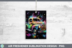 GorgeousNeon Christmas Air Freshener design.