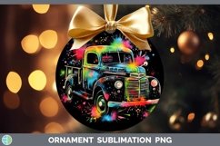 GorgeousNeon Christmas Ornament design.