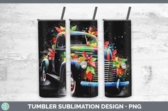 GorgeousNeon Christmas Tumbler design.