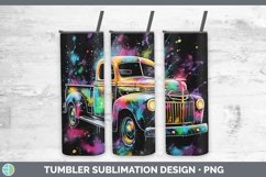 GorgeousNeon Christmas Tumbler design.