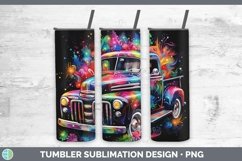 GorgeousNeon Christmas Tumbler design.