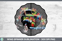 GorgeousNeon Christmas Wind Spinner design.