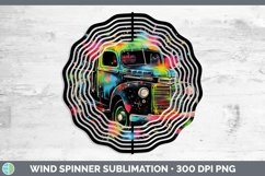 GorgeousNeon Christmas Wind Spinner design.