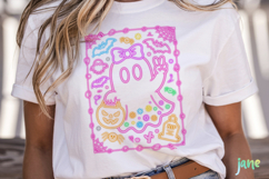 Neon Cute Halloween Kids Boy Girl PNG Product Image 2