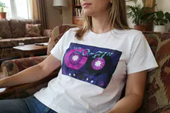 Cyberpunk Hygge Cafe Sublimation Product Image 2