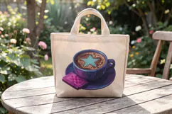Cyberpunk Hygge Cafe Sublimation Product Image 6