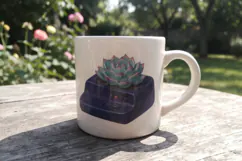 Cyberpunk Hygge Cafe Sublimation Product Image 8