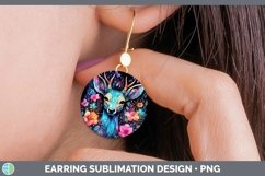 GorgeousNeon Round Earrings design.