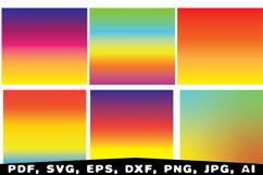 Neon gradients, Neon Digital Paper Pack, Background Digital Product Image 3