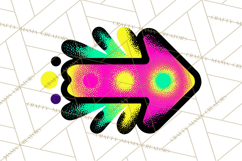 Neon Doodles PNG Clip Art Product Image 2