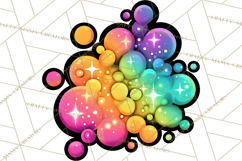 Neon Doodles PNG Clip Art Product Image 5
