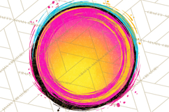 Neon Doodles PNG Clip Art Product Image 5