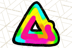 Neon Doodles PNG Clip Art Product Image 3