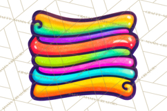 Neon Doodles PNG Clip Art Product Image 3